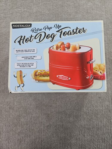 Nostalgia retro pop hot dog - pop-up,