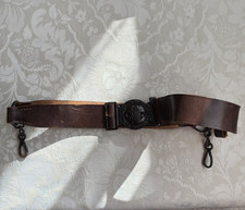 Boy Scout Vintage Leather Belt with Buckle