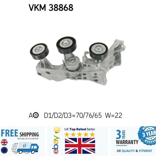 Ribbed belt tensioner for - v-ribbed,