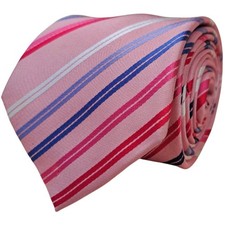 TM LEWIN Mens Tie Pink –