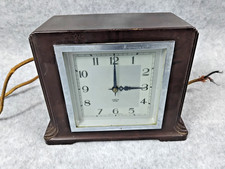 Antique Bakelite Mantle Clock Smith Electric Clock Sku M53