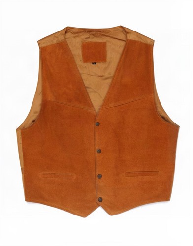 Vintage mens suede waistcoat - vintage,