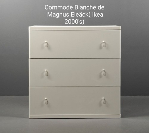 White chest drawers - chest, of