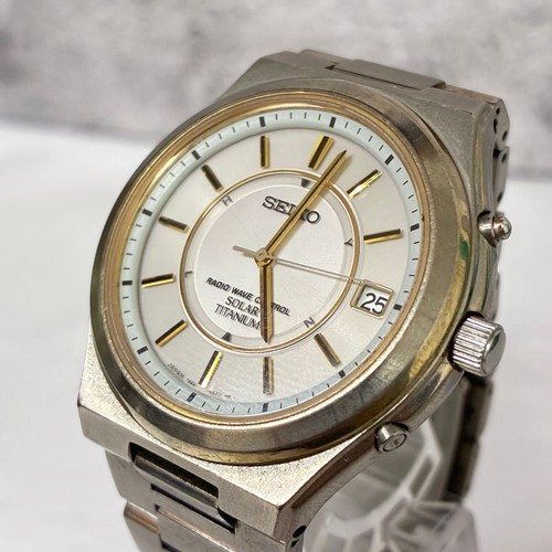 Seiko wristwatch 7b22 solar - wristwatch,