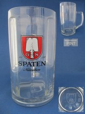 Single Spaten Beer Glass