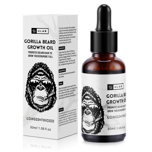 Ulab gorilla beard - beard, for