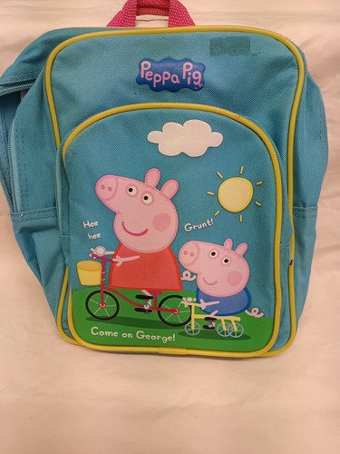 Peppa pig rucksac used but - -,