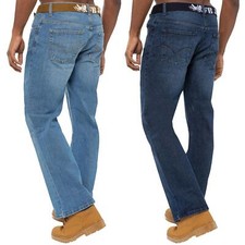 Mens Bootcut Jeans Wide Leg
