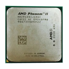 AMD Phenom II X4 940 CPU Quad-Core 3.0 GHz 6M 125W Socket AM2+ Processors