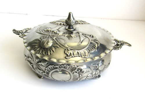 Antique kayserzinn art nouveau - art,