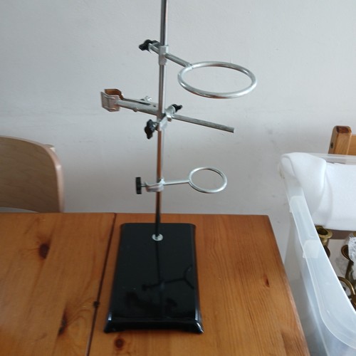 Laboratory stand set with - stand,