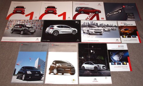 Citroen car sales brochures - citroen, ds