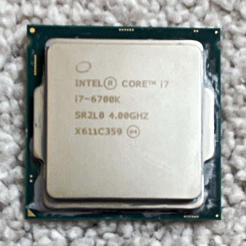 Intel core 6700k - i7-6700k, 4.00ghz