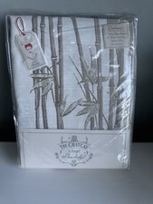 Beautiful Angel Strawbridge Bamboo Pencil Pleat Fully Lined Cream/Olive Curtains