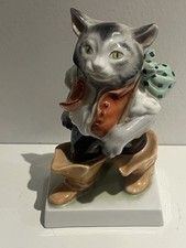 Antique Herend Puss in Boots -