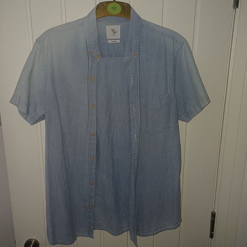 Mens short sleeve button down - , button-down