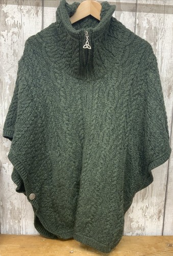 Arran craft ladies dark green - ladies,