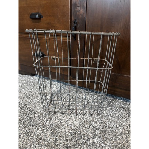 Vintage industrial wire locker - industrial,