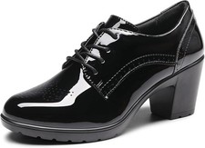 Women's Oxford Heels Pointed