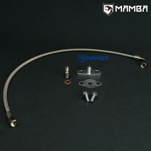 Turbo oil feed line - feed,