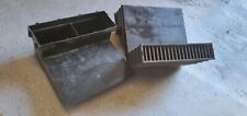 2x Black Angled Grill Air Flow Ventilation Air Bricks