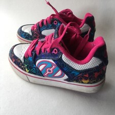 HEELYS Heeleys SHOES Skater UK 1 Pink Roller Boots Trainers