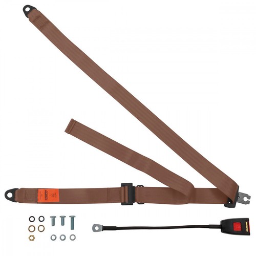 Front static seat - belt, for
