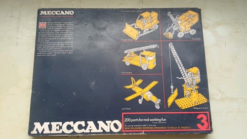 Meccano set 1970s - meccano,
