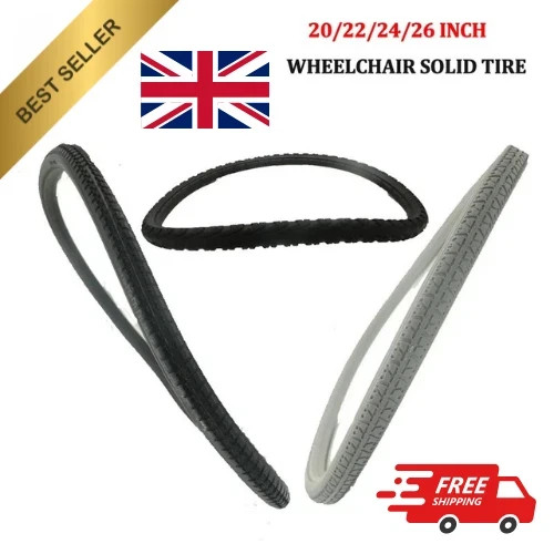 Wheelchair solid tyre 24 - tyre, 22