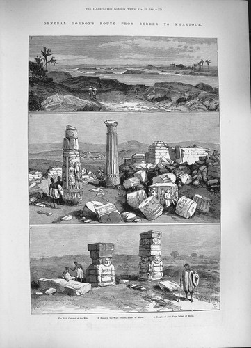 Old antique print - old,