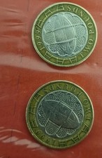 1999 Rugby World Cup £2 Two