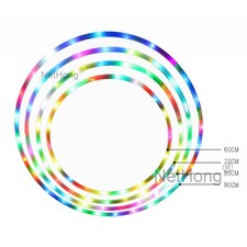 Hula Hoop Led Adults and Kids with Changing LED Lights Lightweight Summer~