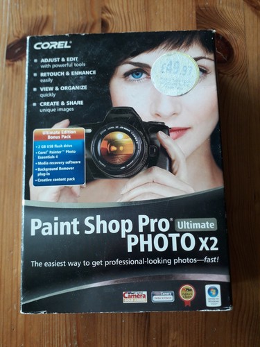 Corel paint shop - paint, x2