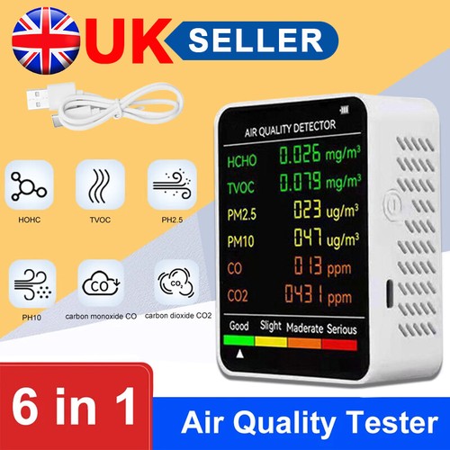 Air quality detector - 6, in-1