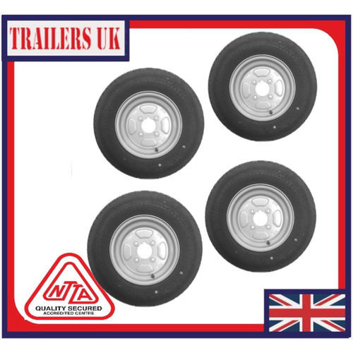 Trailer wheel tyre - 10",