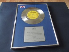 BCal & Sinatra's “New York, New York” - Genuine BPI Silver Record Award 1986