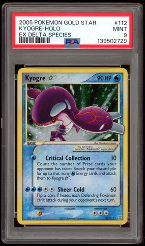 Kyogre gold star - gold,