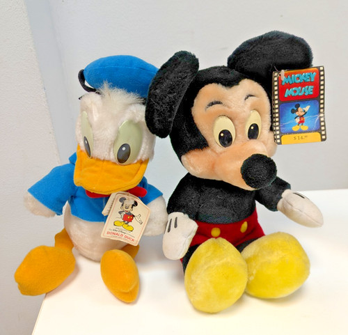 Vintage donald duck and mickey - vintage,