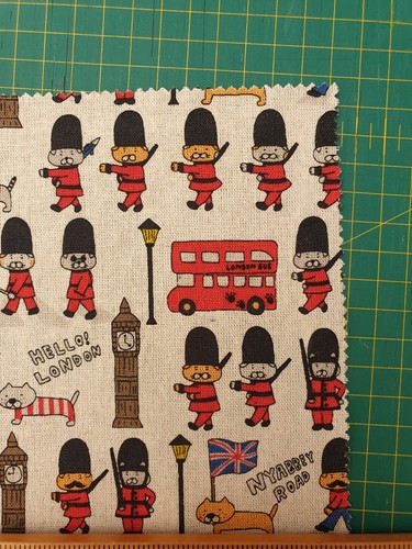 London fabric end roll - london,