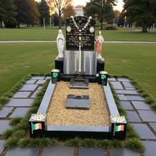 Adult, Grave edging set 5 Foot