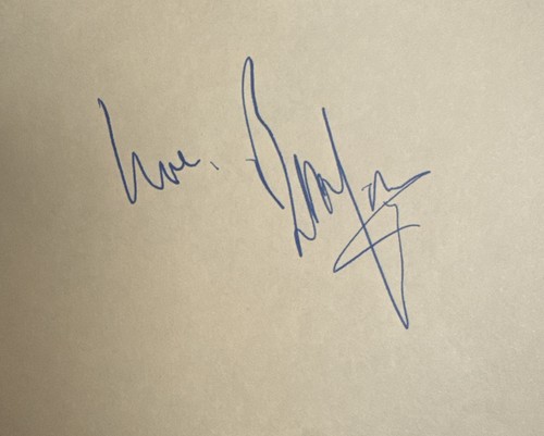 Bill wyman autograph - bill,