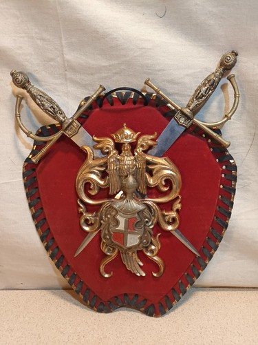 Spanish coat arms plaque on - spanish, of