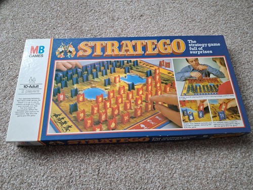 Stratego vintage board - stratego, game