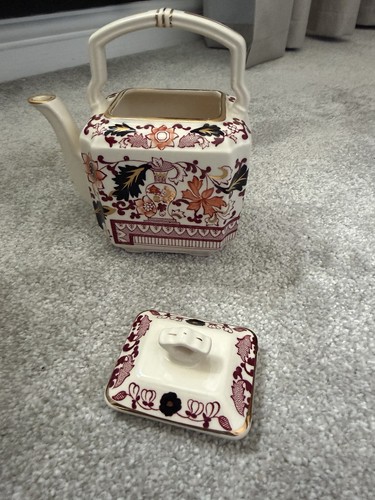 Mason ironstone teapot ltd - teapot,
