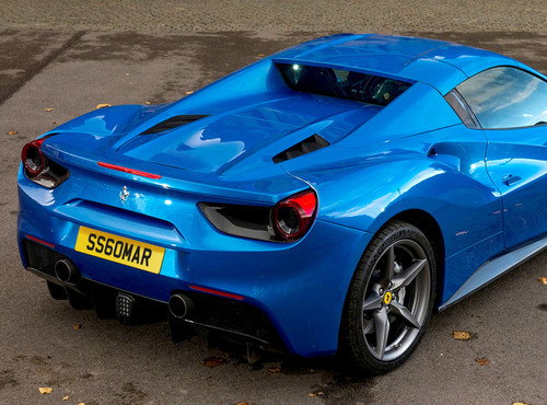 Cherished registration number