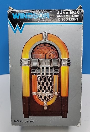 Windsor juke box radio - box, am/fm