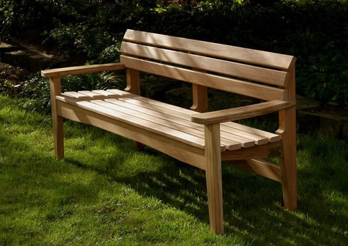 Rhapsody bench oak garden - rhapsody,