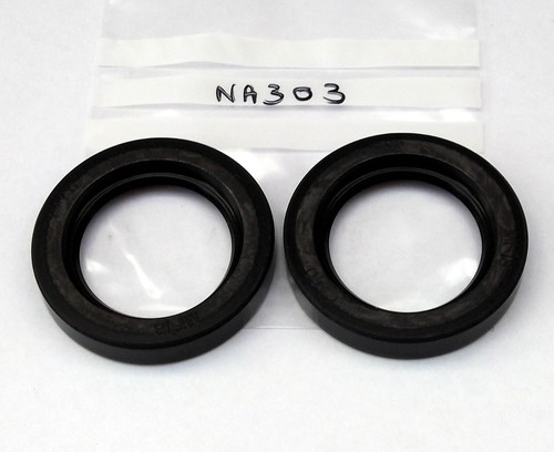 Pair rear hub oil seals - pair,