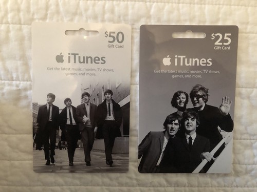 Beatles itunes gift - itunes, $25