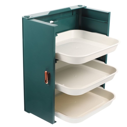 Wall mount food plate rack - wall,